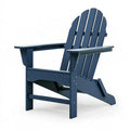 Fauteuil Adirondack 80 x 90 x 100 cm en bois bleu pour extérieur style classique