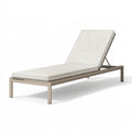 Bain de soleil 200 x 70 x 35 cm aluminium beige réglable extérieur style contemporain